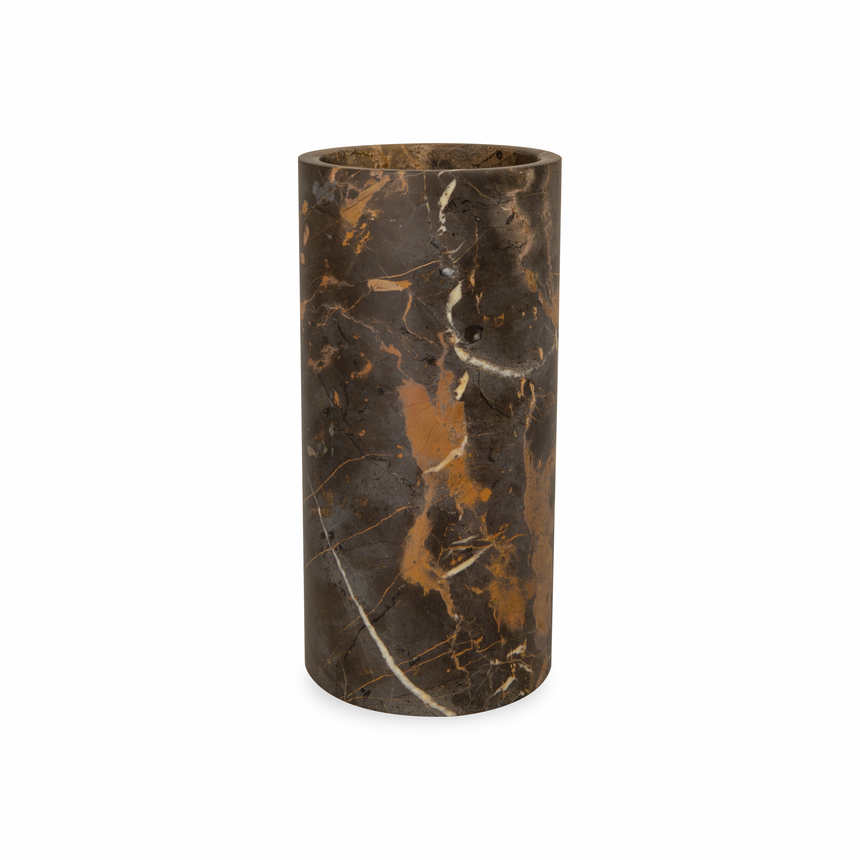 Honed Marble Vase elegant wall decor