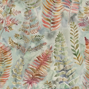 Honister Printed Cotton Fabric (By The Metre) Russett elegant table cloth  