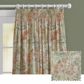Honister Printed Made to Measure Curtains Russett patterned fashion rug  