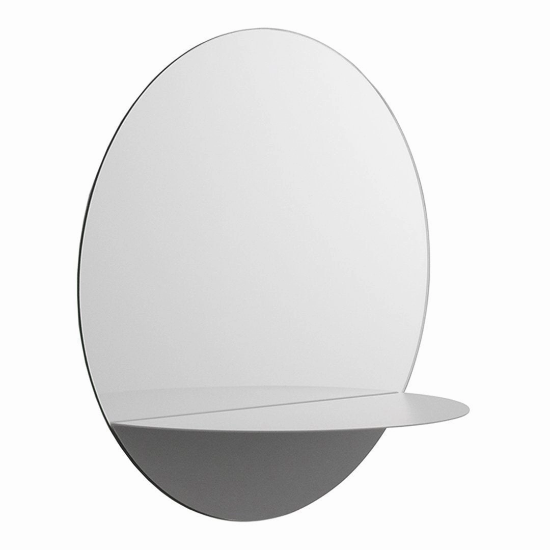Horizon Mirror - Round modern art object