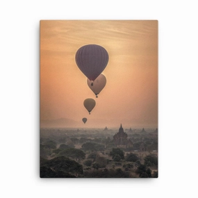 Hot air balloons - canvas canvas mural art
