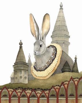 House of Rabbit - Art Print framed wall decor