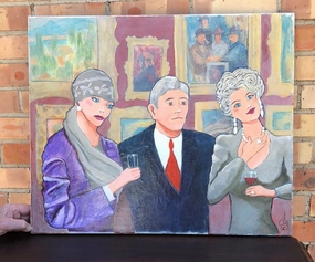 IF I WERE A PAINTING-ROBERT LAU classic mural painting