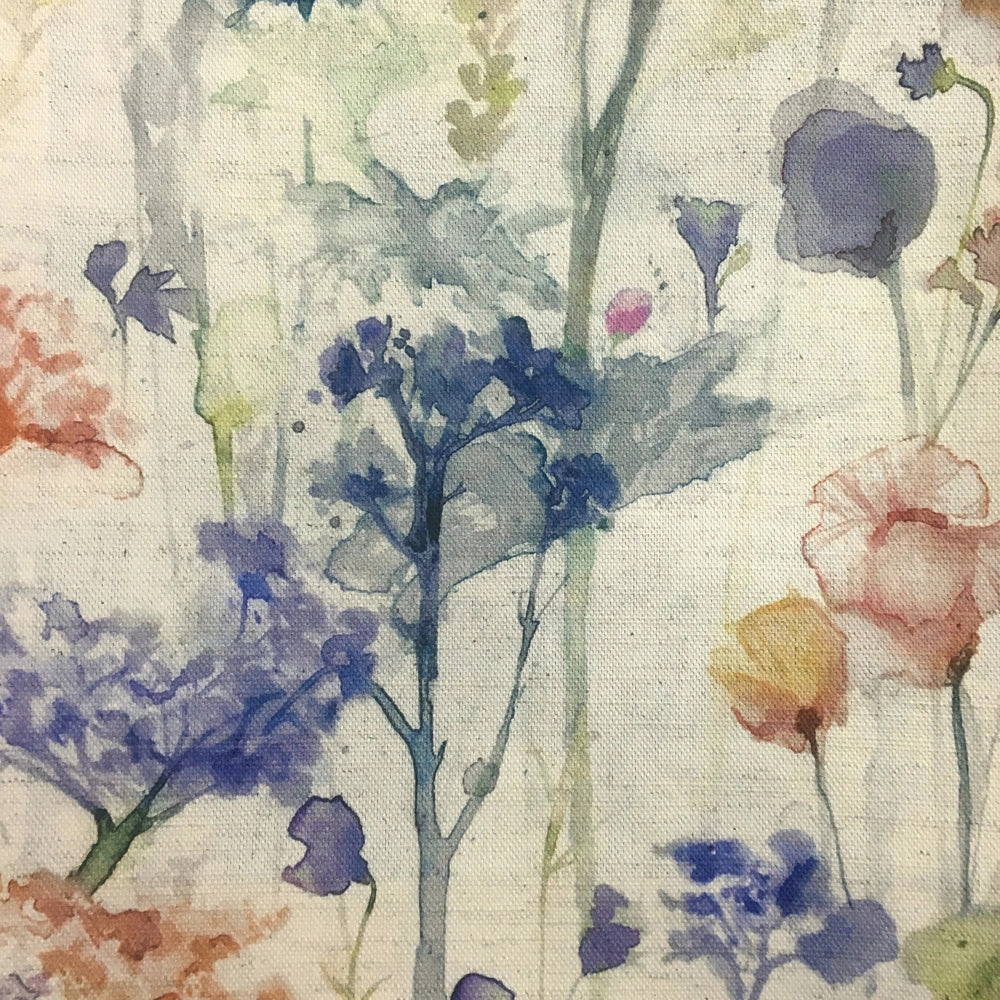 Ilinizas Printed Cotton Fabric (By The Metre) Clementine Natural elegant table cloth  