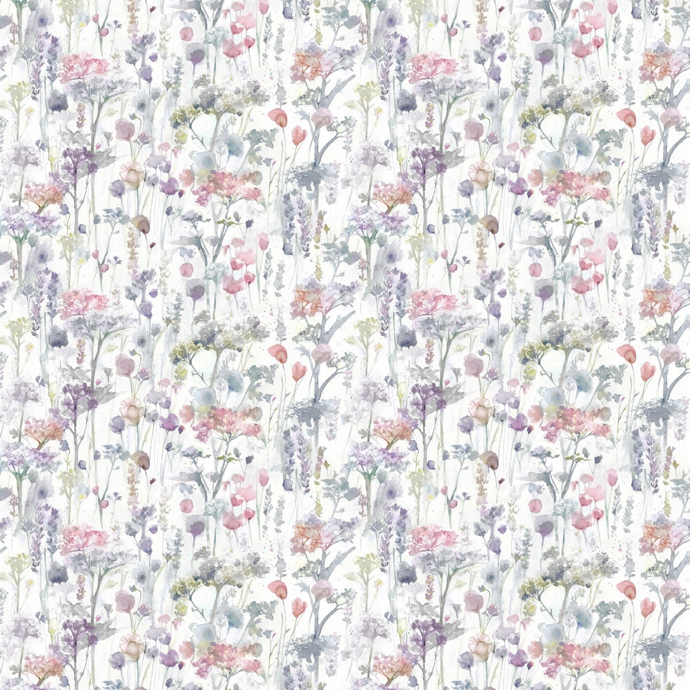 Ilinizas Printed Cotton Fabric (By The Metre) Coral Natural