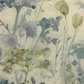 Ilinizas Printed Cotton Fabric (By The Metre) Lemon Natural elegant table cloth  