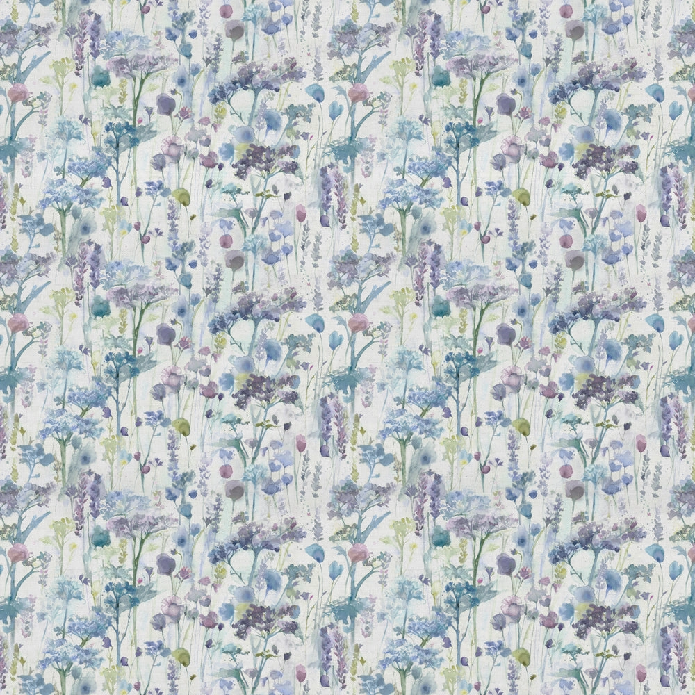 Ilinizas Printed Cotton Fabric (By The Metre) Violet