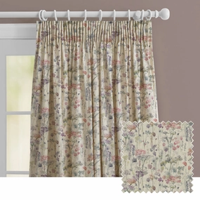 Ilinizas Printed Made to Measure Curtains Coral Natural patterned fashion rug  