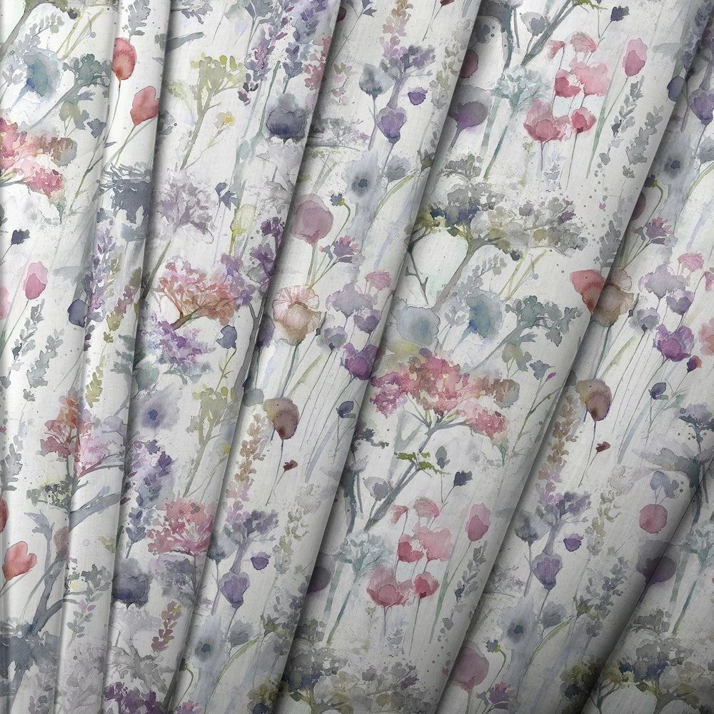 Ilinizas Printed Made to Measure Curtains Coral