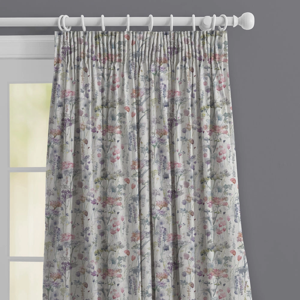 Ilinizas Printed Made to Measure Curtains Coral