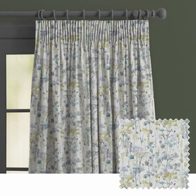 Ilinizas Printed Made to Measure Curtains Lemon patterned fashion rug  