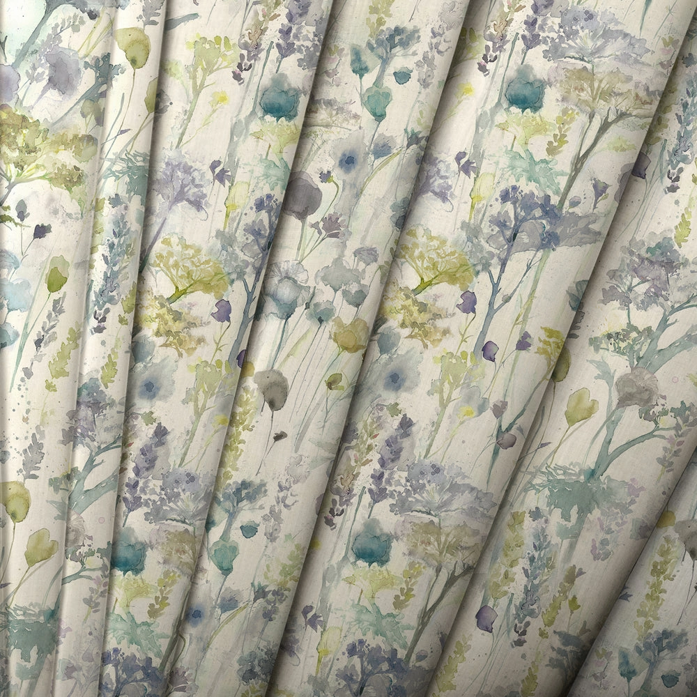 Ilinizas Printed Made to Measure Curtains Lemon Natural