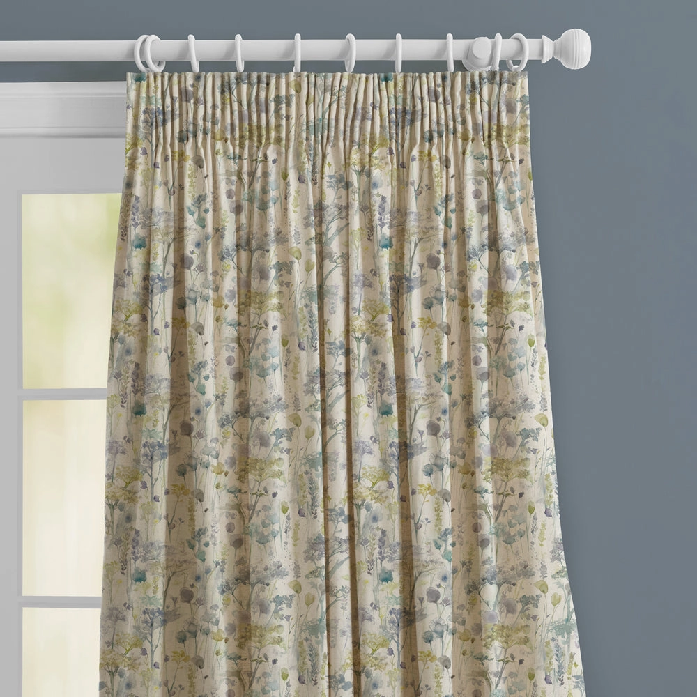 Ilinizas Printed Made to Measure Curtains Lemon Natural