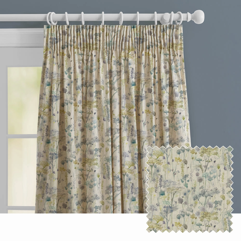 Ilinizas Printed Made to Measure Curtains Lemon Natural patterned fashion rug  