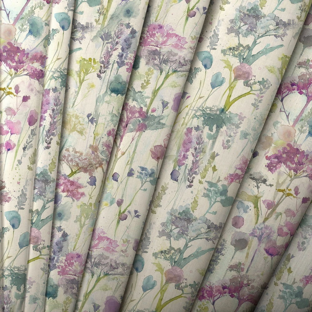 Ilinizas Printed Made to Measure Curtains Summer Natural