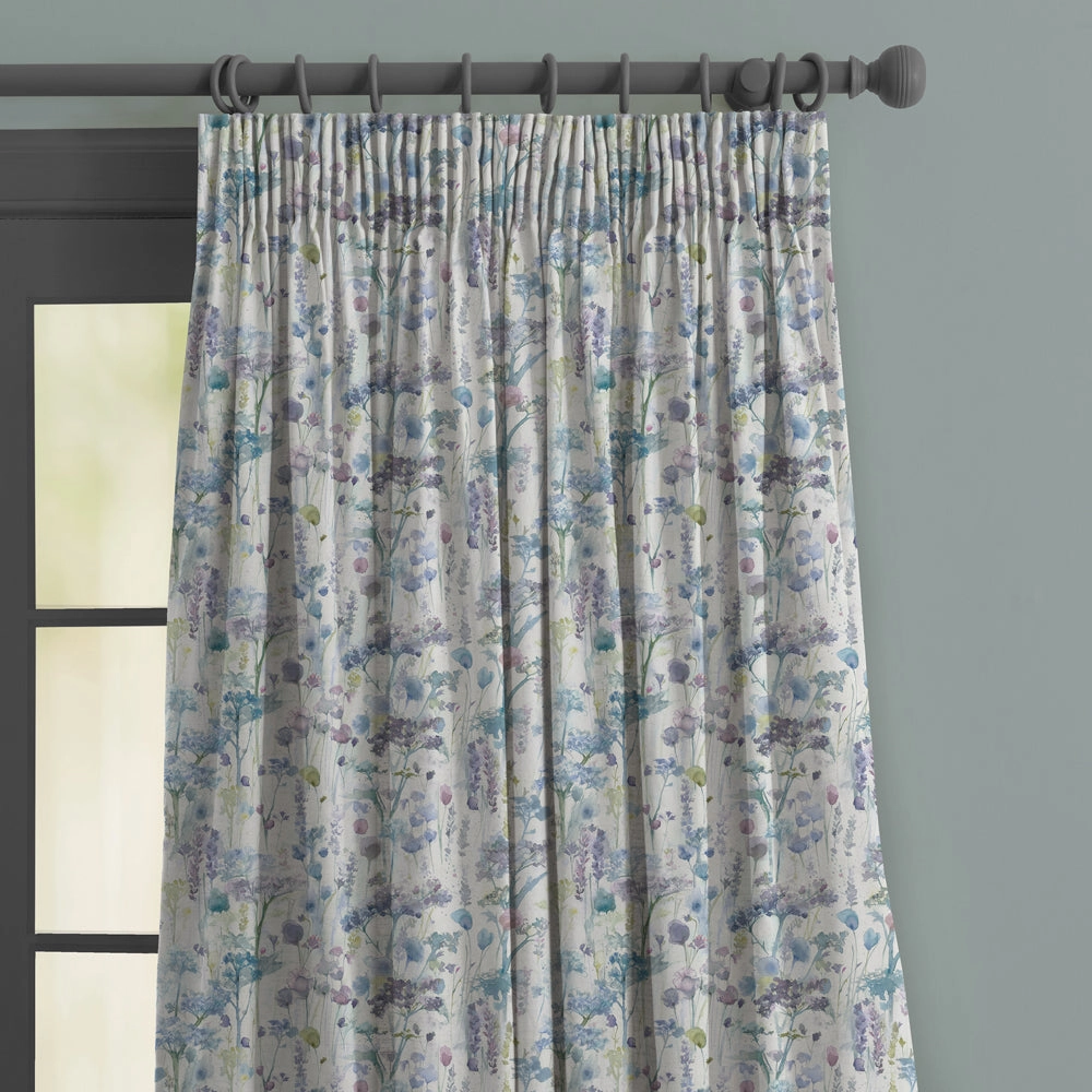 Ilinizas Printed Made to Measure Curtains Violet