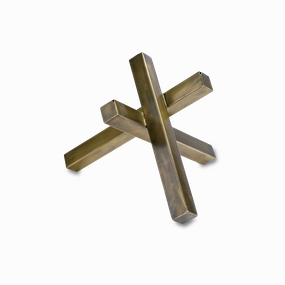 Intersecting Sculpture elegant wall decor