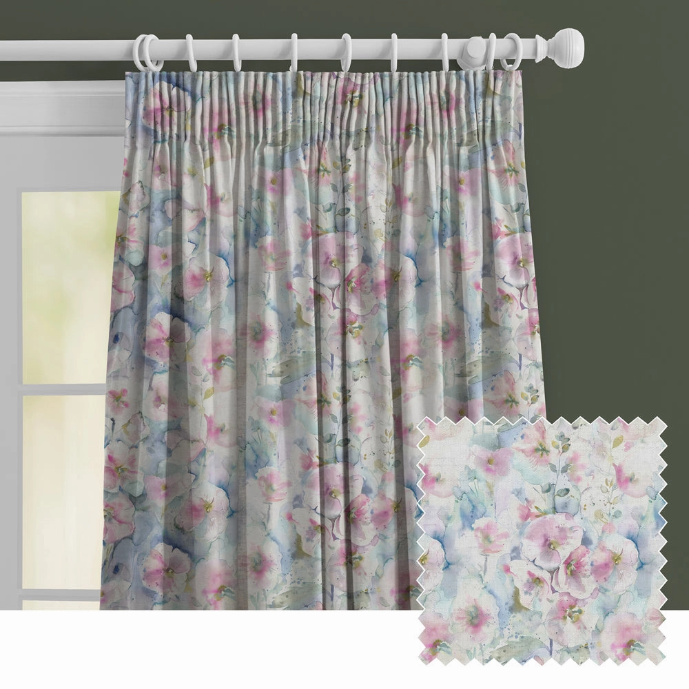 Isabela Printed Made to Measure Curtains Summer patterned fashion rug  