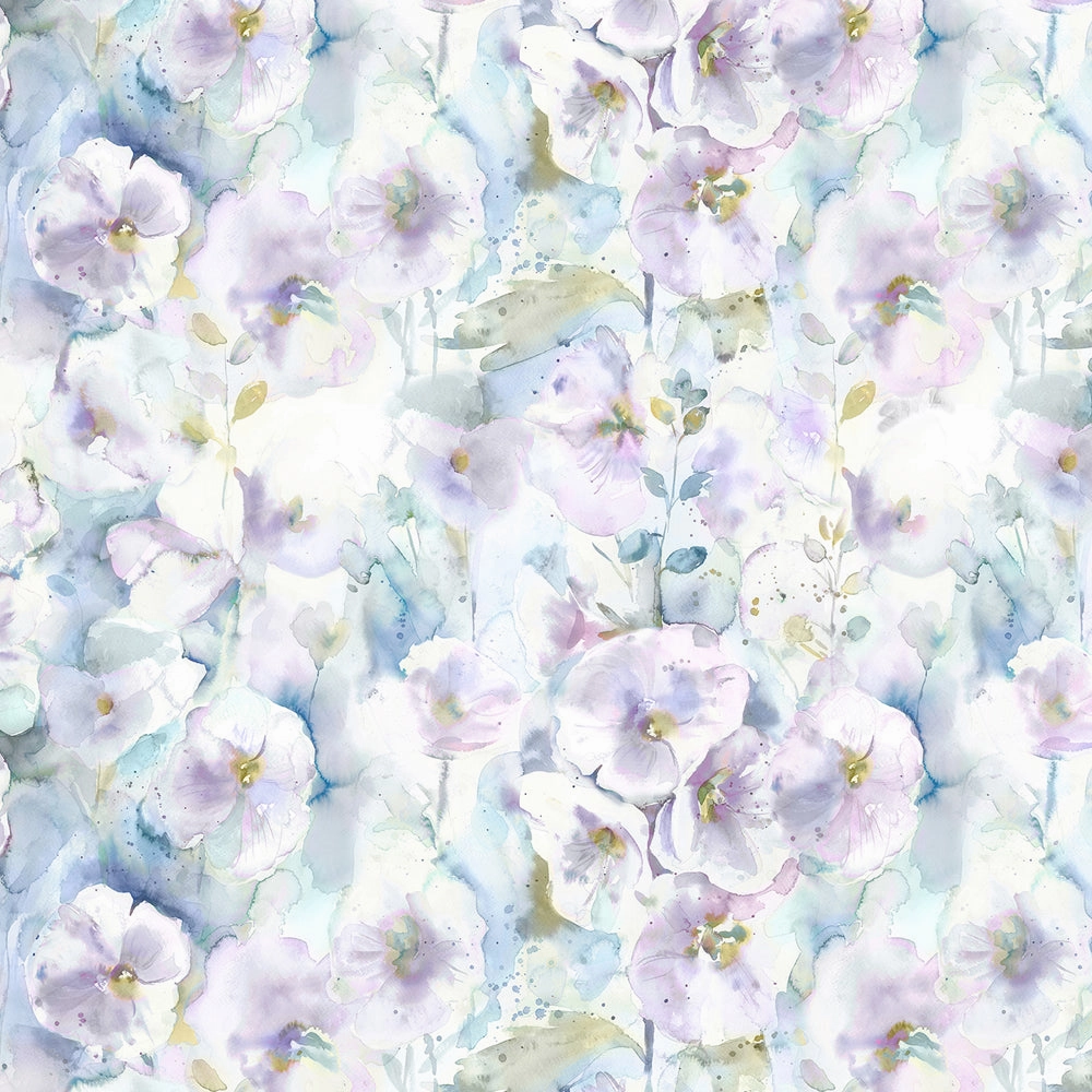 Isabela Printed Made to Measure Curtains Violet