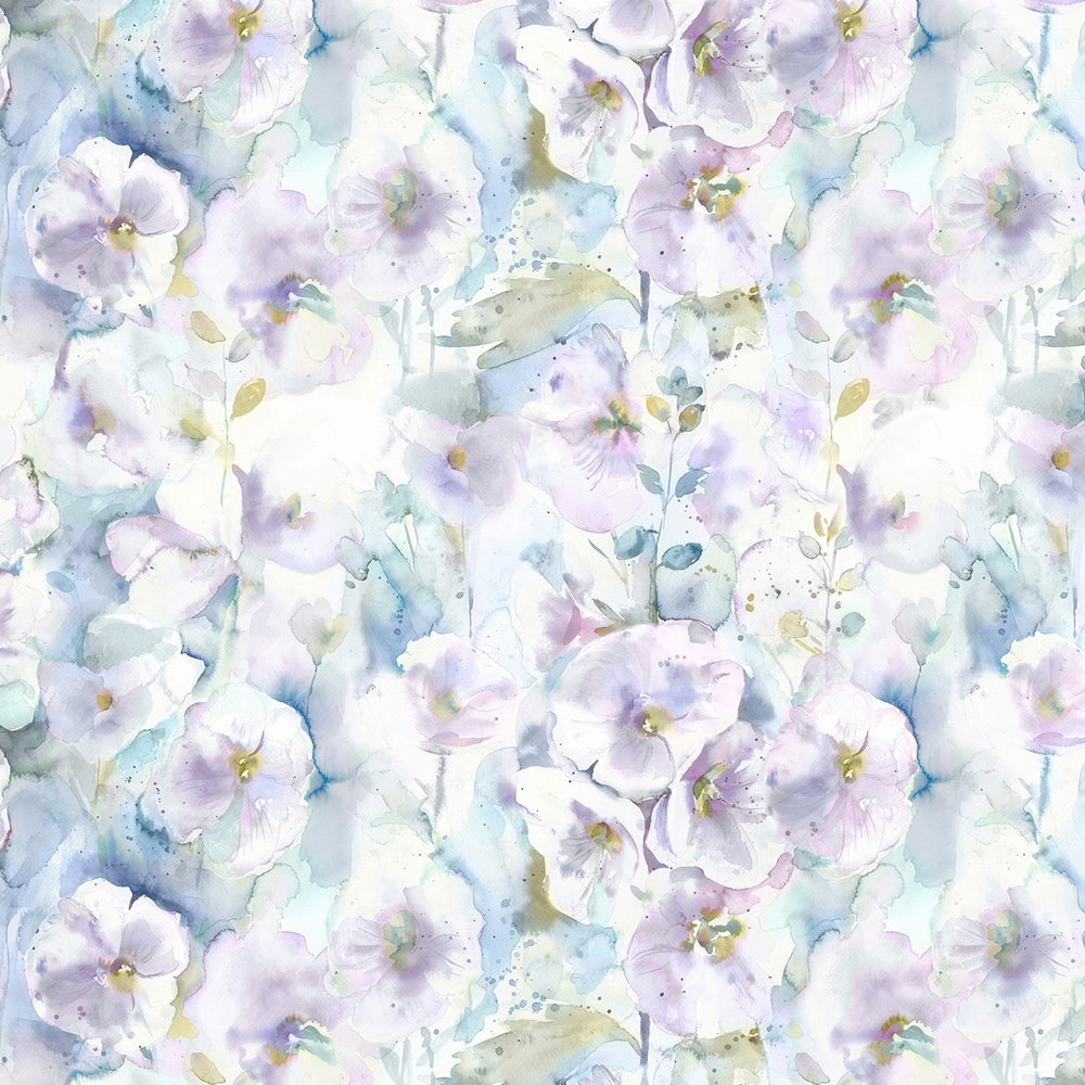 Isabela Printed Made to Measure Curtains Violet