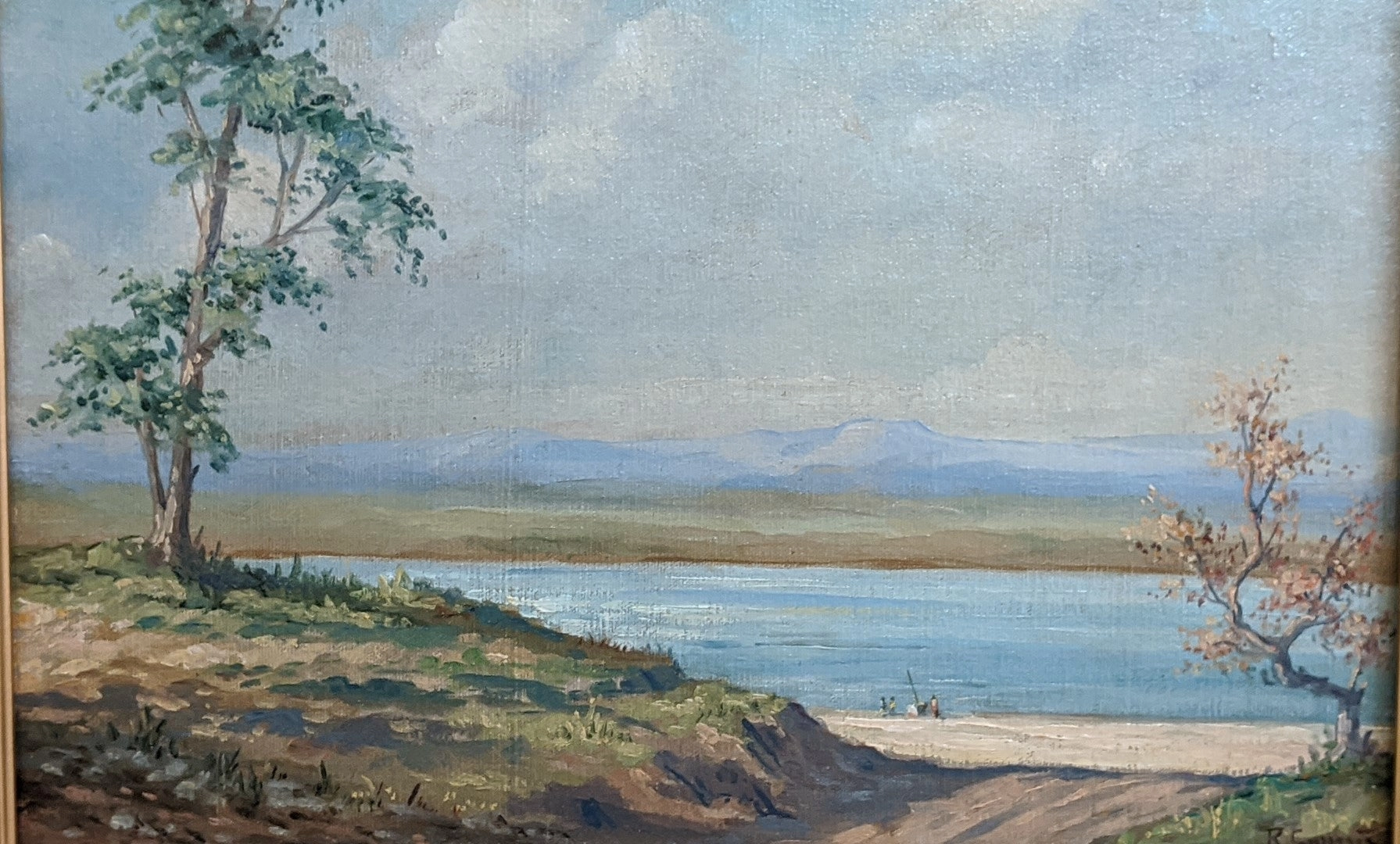 ITALIAN LANDSCAPE OIL PAINTING