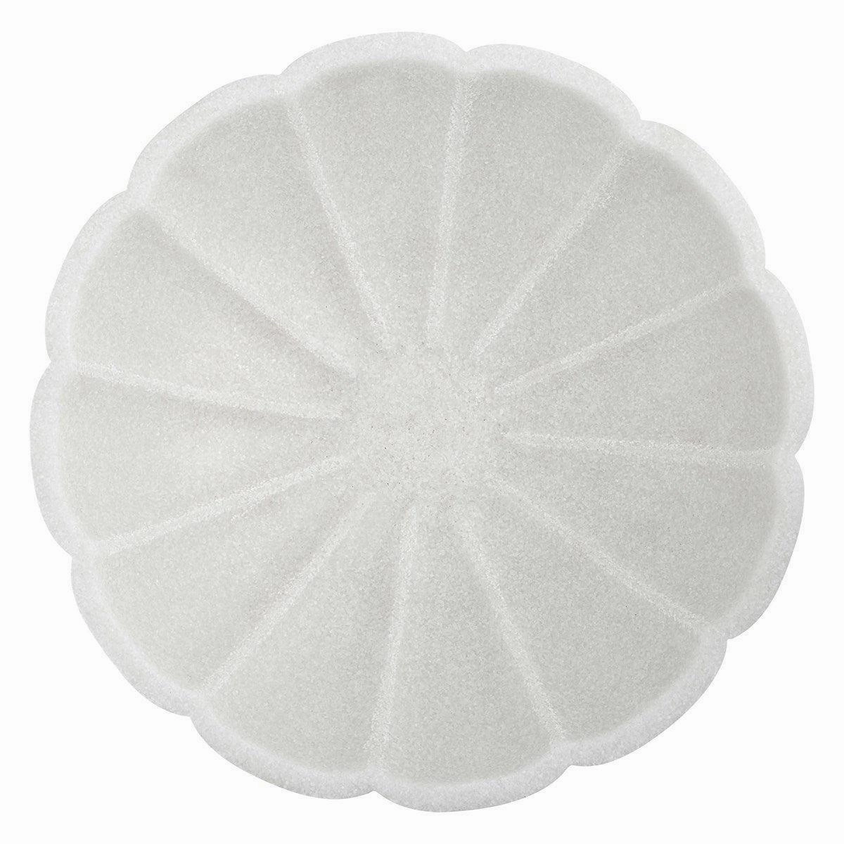 Ivory Ricestone Petal Bowl