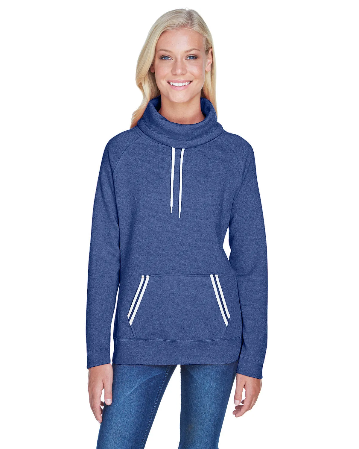 J America JA8653 Damen Relay Cowl Neck