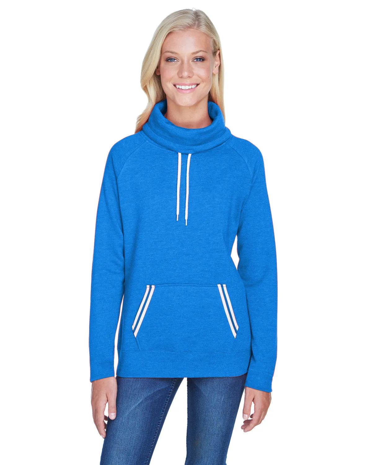 J America JA8653 Damen Relay Cowl Neck