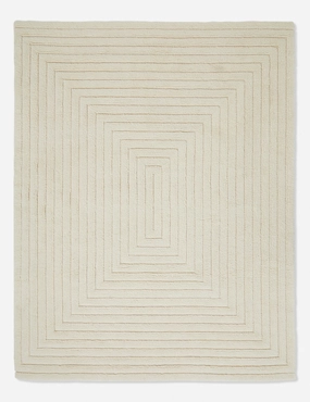 Jaela Hand-Tufted Wool Rug trendy fashion rug
