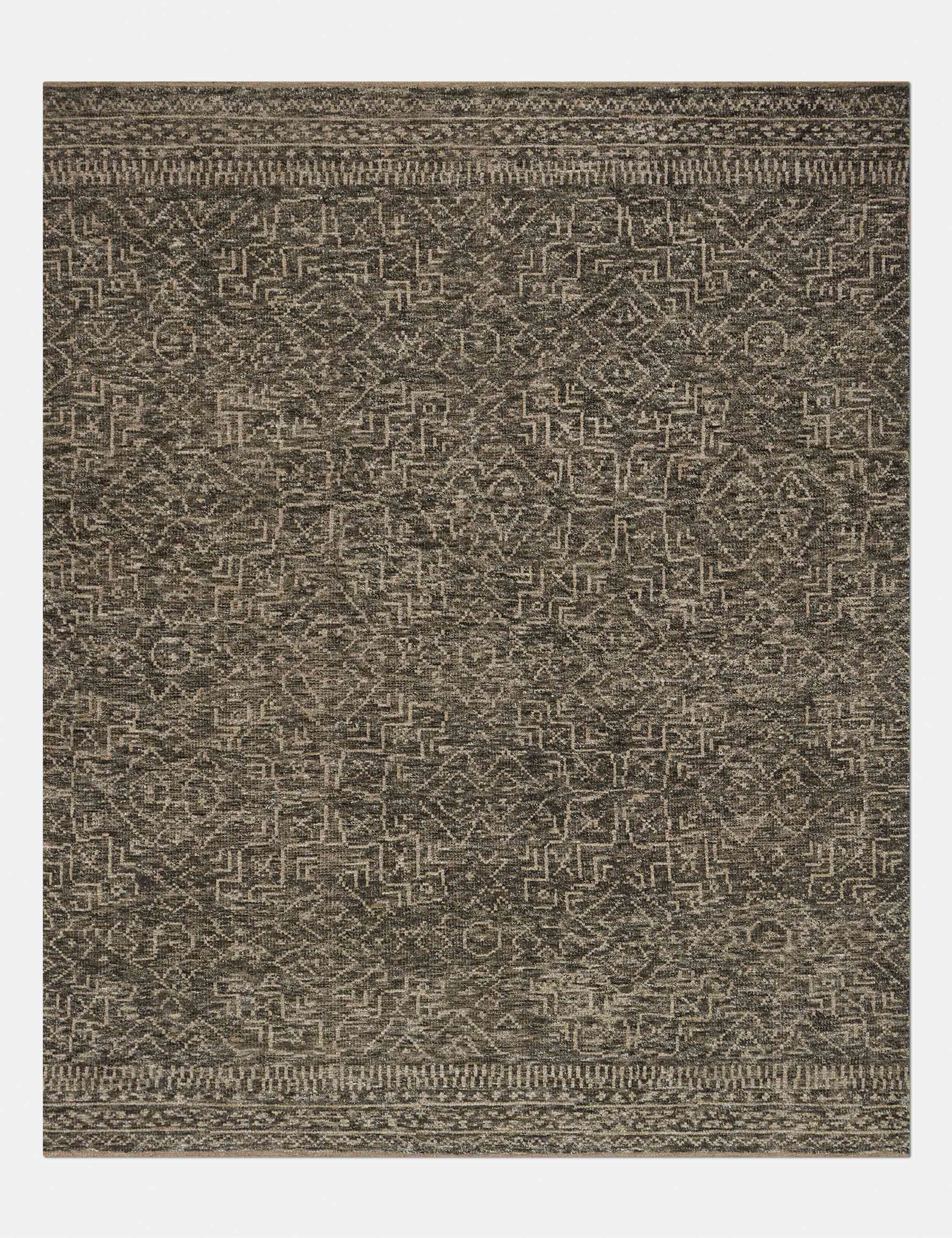Jamay Hand-Knotted Wool-Blend Rug trendy fashion rug