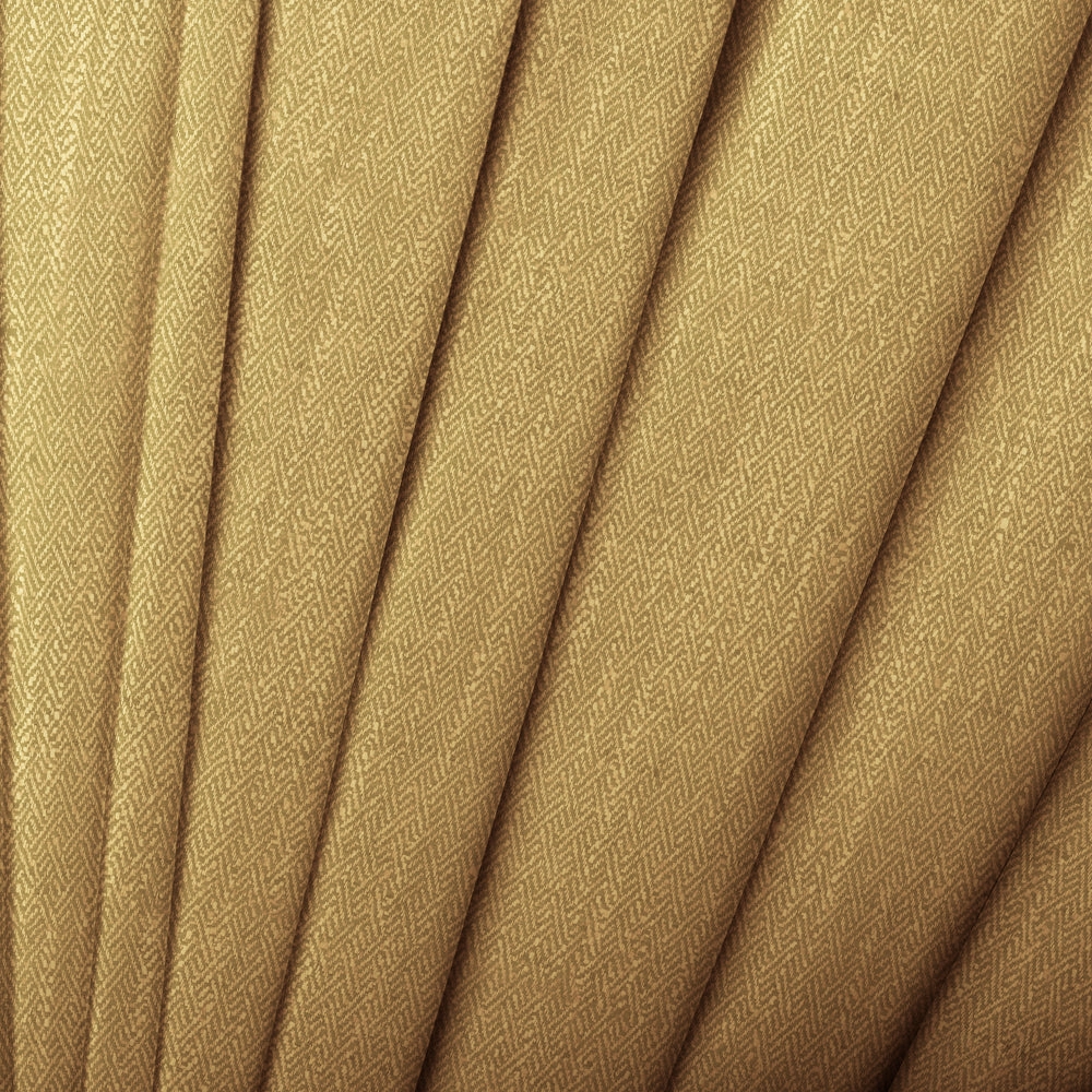 Jedburgh Textured Woven Fabric (By The Metre) Buttercup