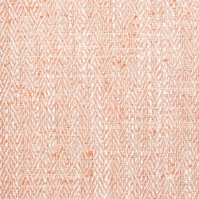 Jedburgh Textured Woven Fabric (By The Metre) Coral elegant table cloth  