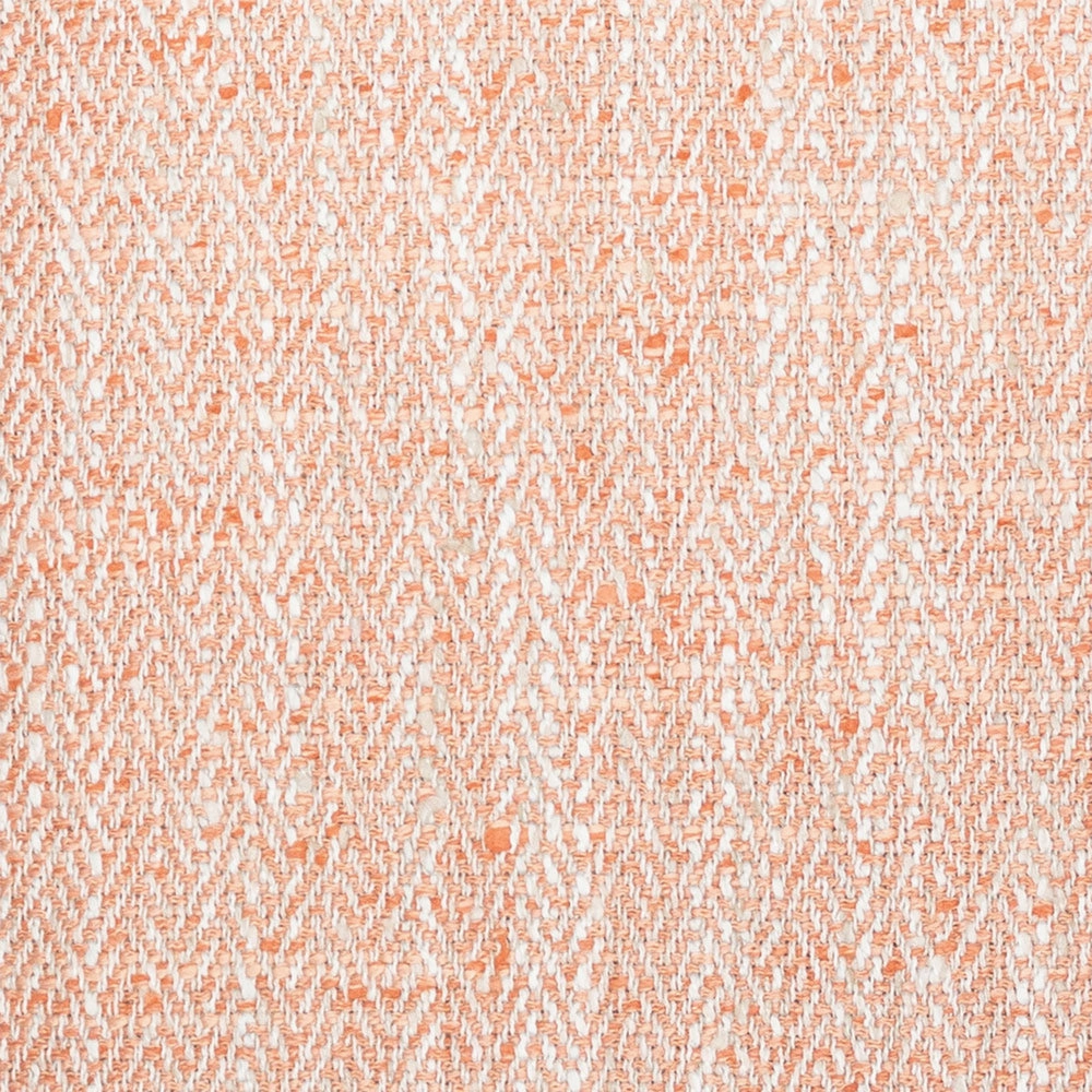 Jedburgh Textured Woven Fabric (By The Metre) Coral elegant table cloth  