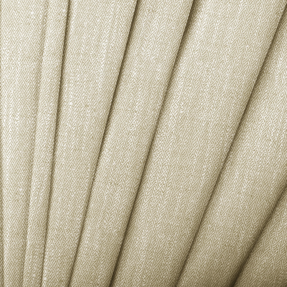Jedburgh Textured Woven Fabric (By The Metre) Cream