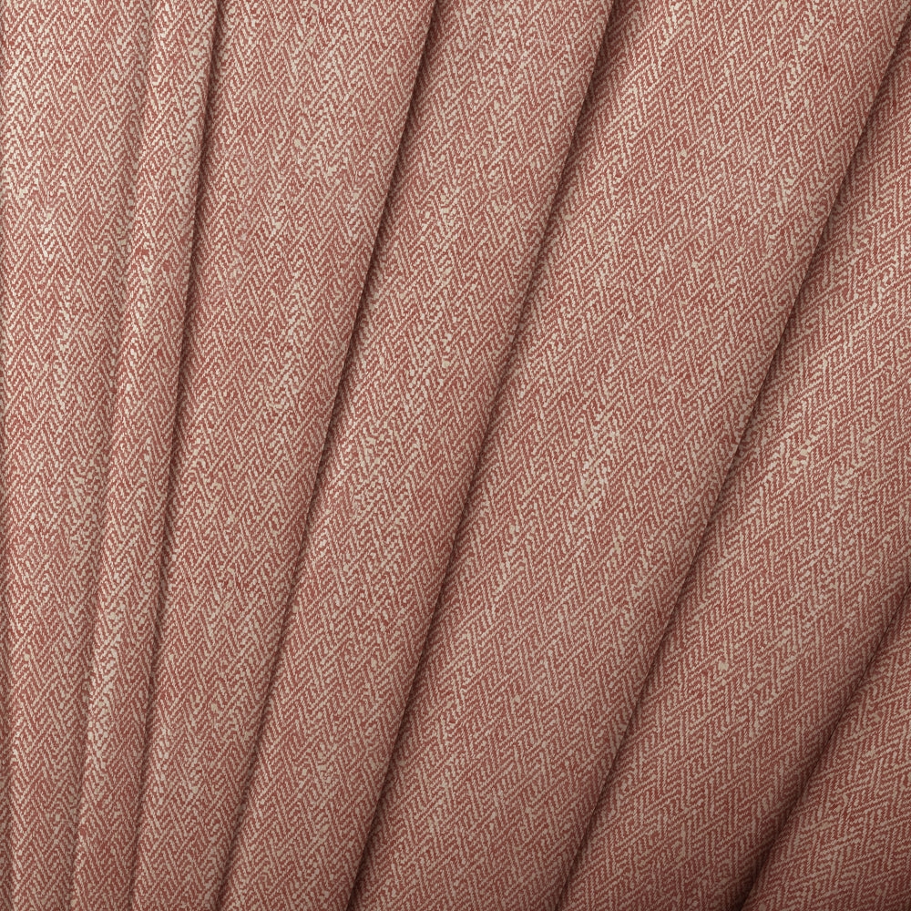 Jedburgh Textured Woven Fabric (By The Metre) Garnet