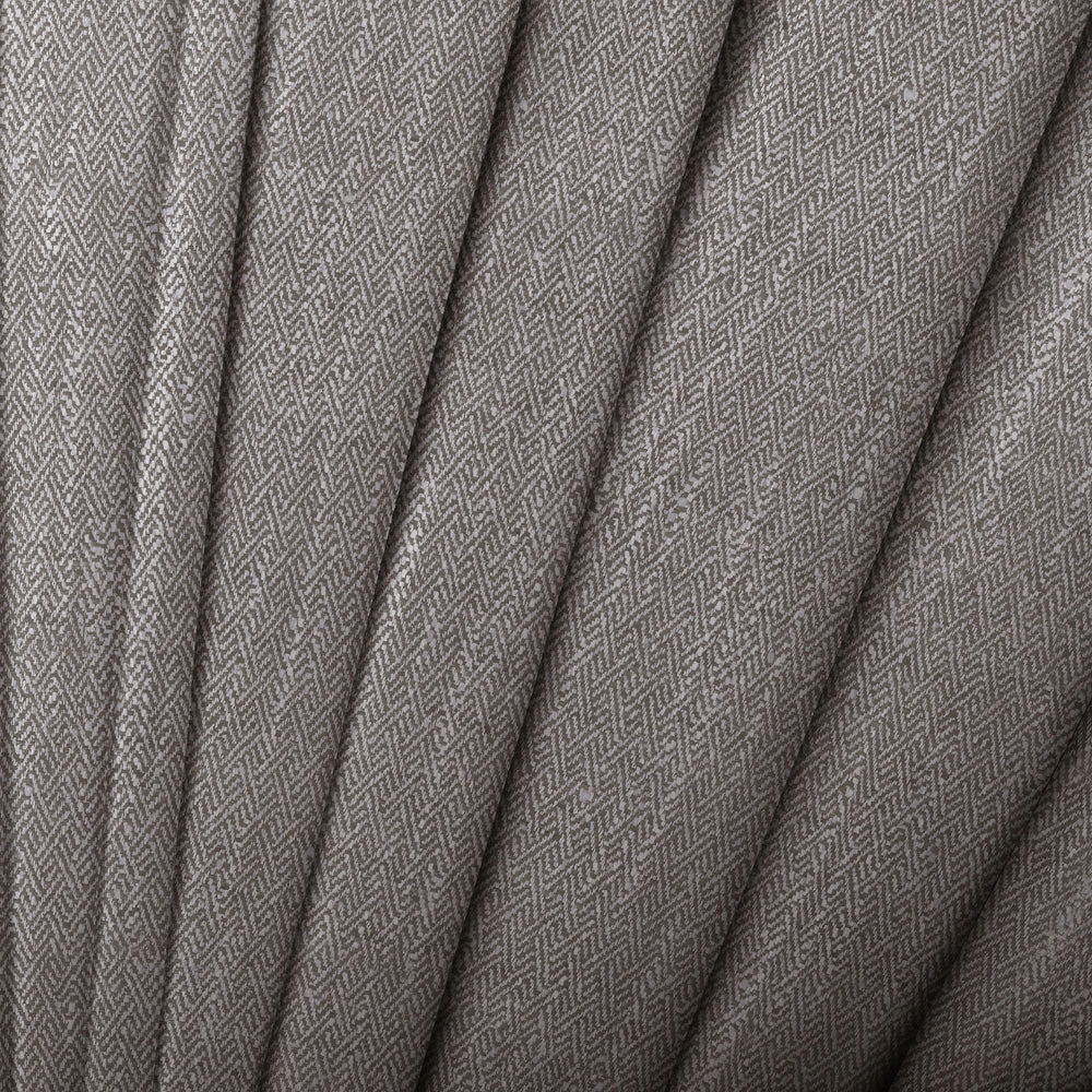 Jedburgh Textured Woven Fabric (By The Metre) Mushroom