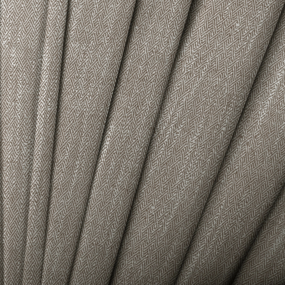 Jedburgh Textured Woven Fabric (By The Metre) Nut