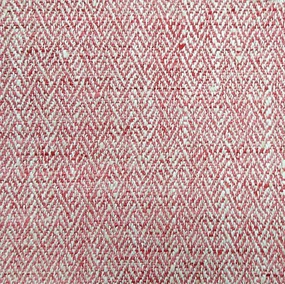 Jedburgh Textured Woven Fabric (By The Metre) Poppy elegant table cloth  