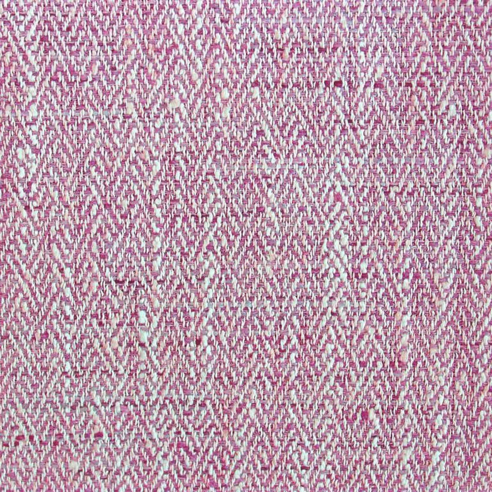 Jedburgh Textured Woven Fabric (By The Metre) Raspberry elegant table cloth  