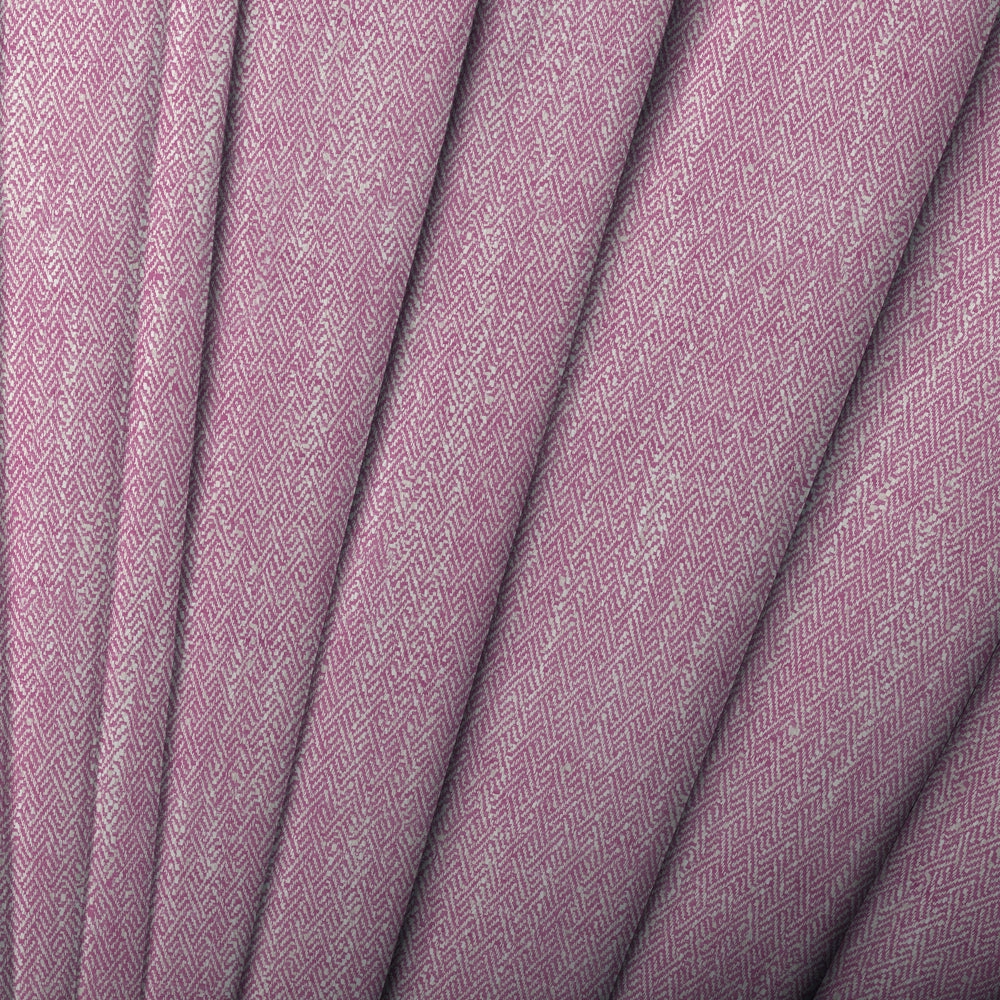 Jedburgh Textured Woven Fabric (By The Metre) Raspberry