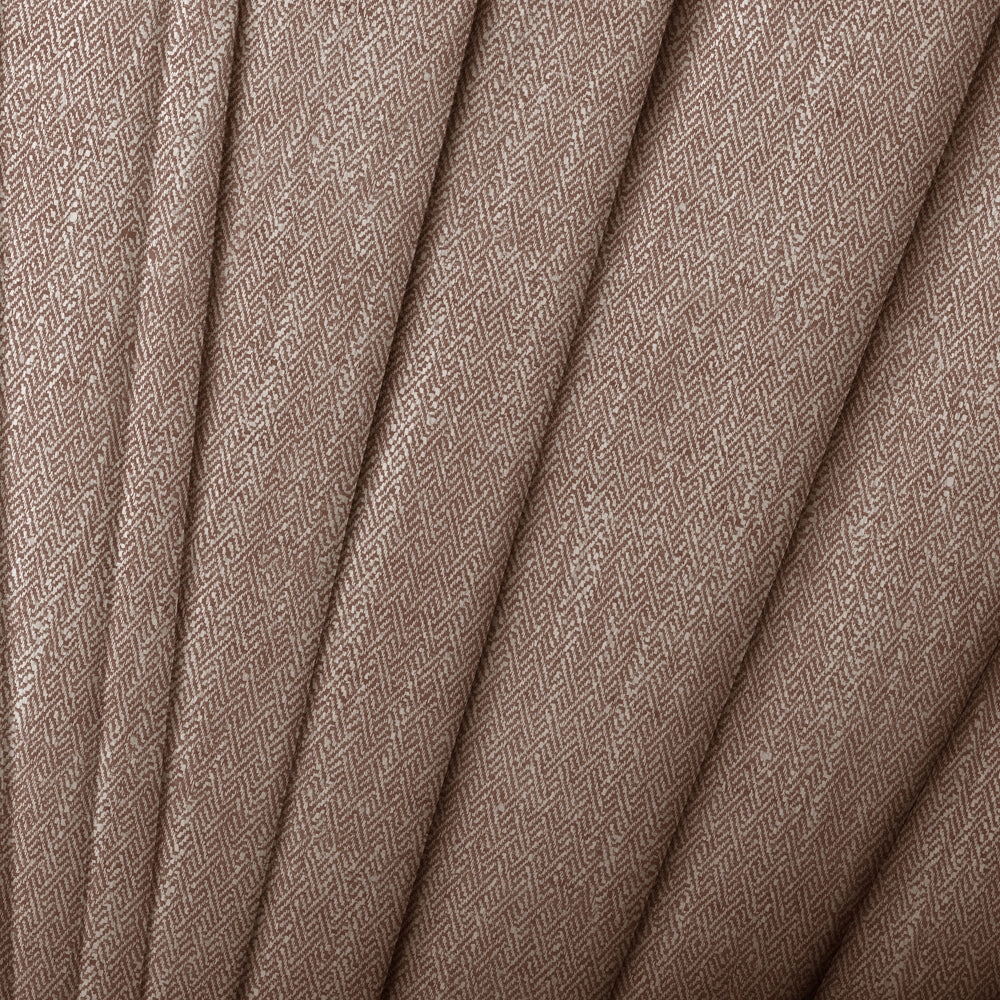 Jedburgh Textured Woven Fabric (By The Metre) Rust