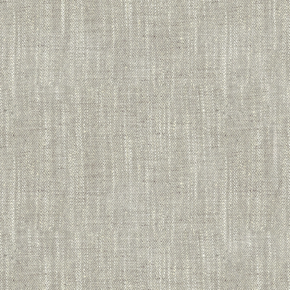 Jedburgh Textured Woven Fabric (By The Metre) Silver