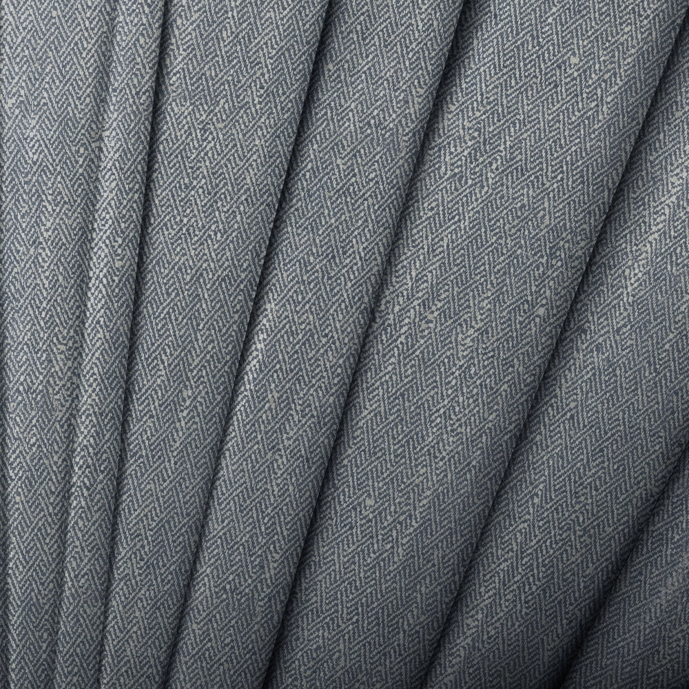Jedburgh Textured Woven Fabric (By The Metre) Slate