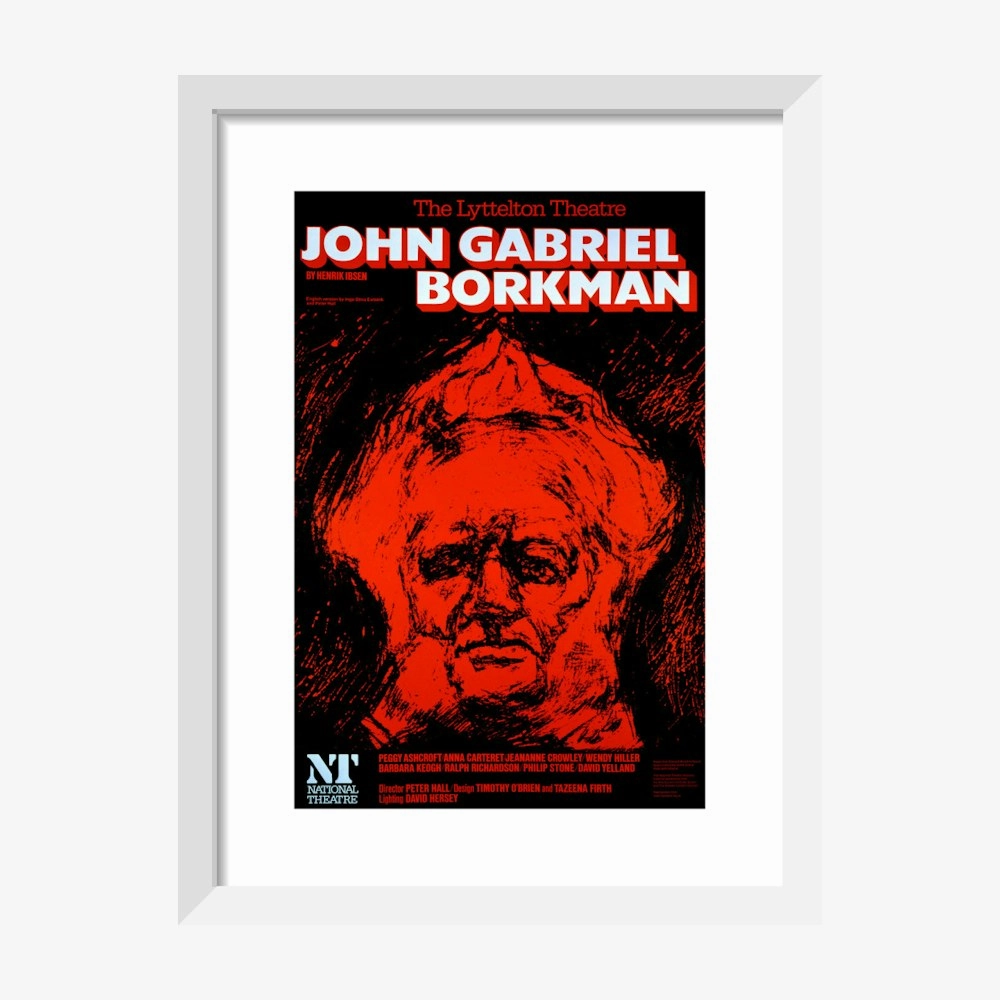 John Gabriel Borkman 1975 Print