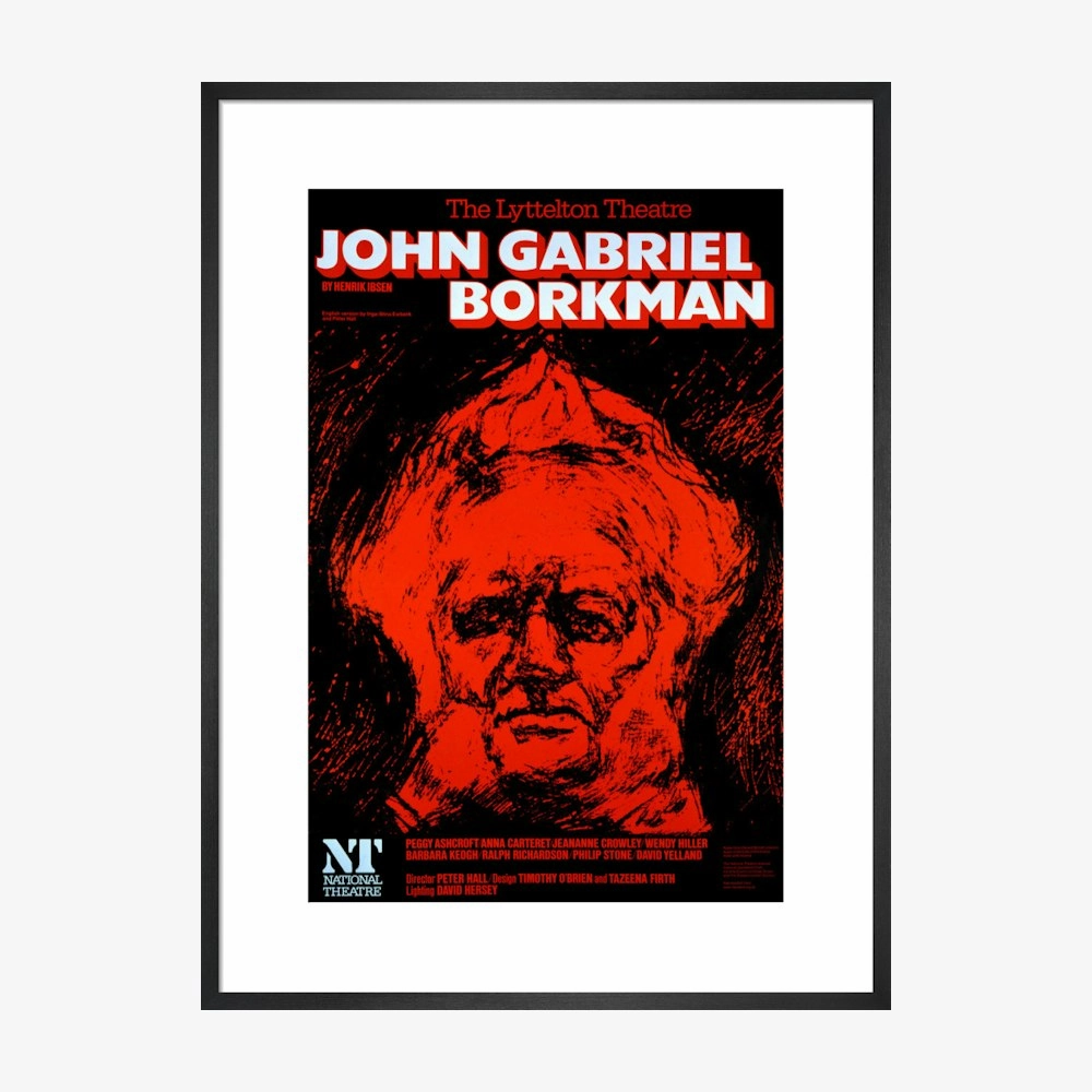 John Gabriel Borkman 1975 Print