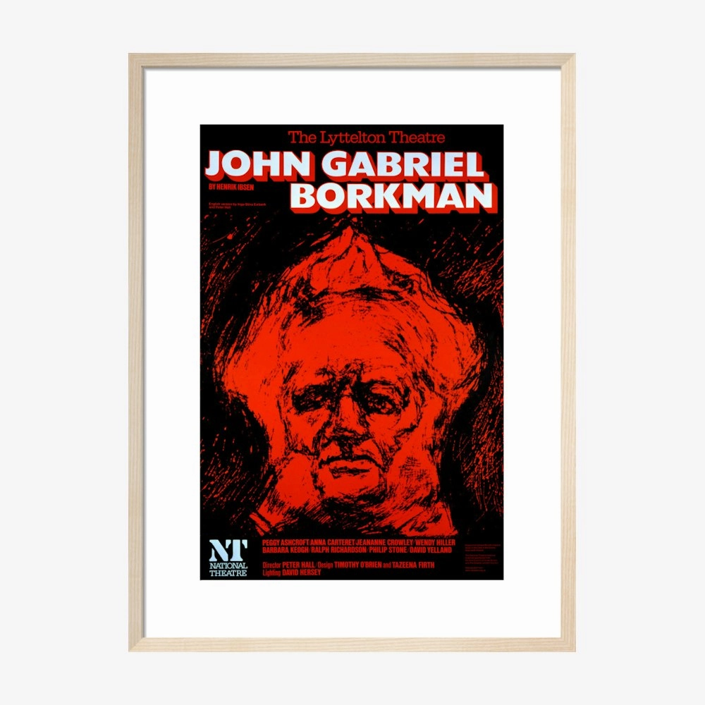John Gabriel Borkman 1975 Print