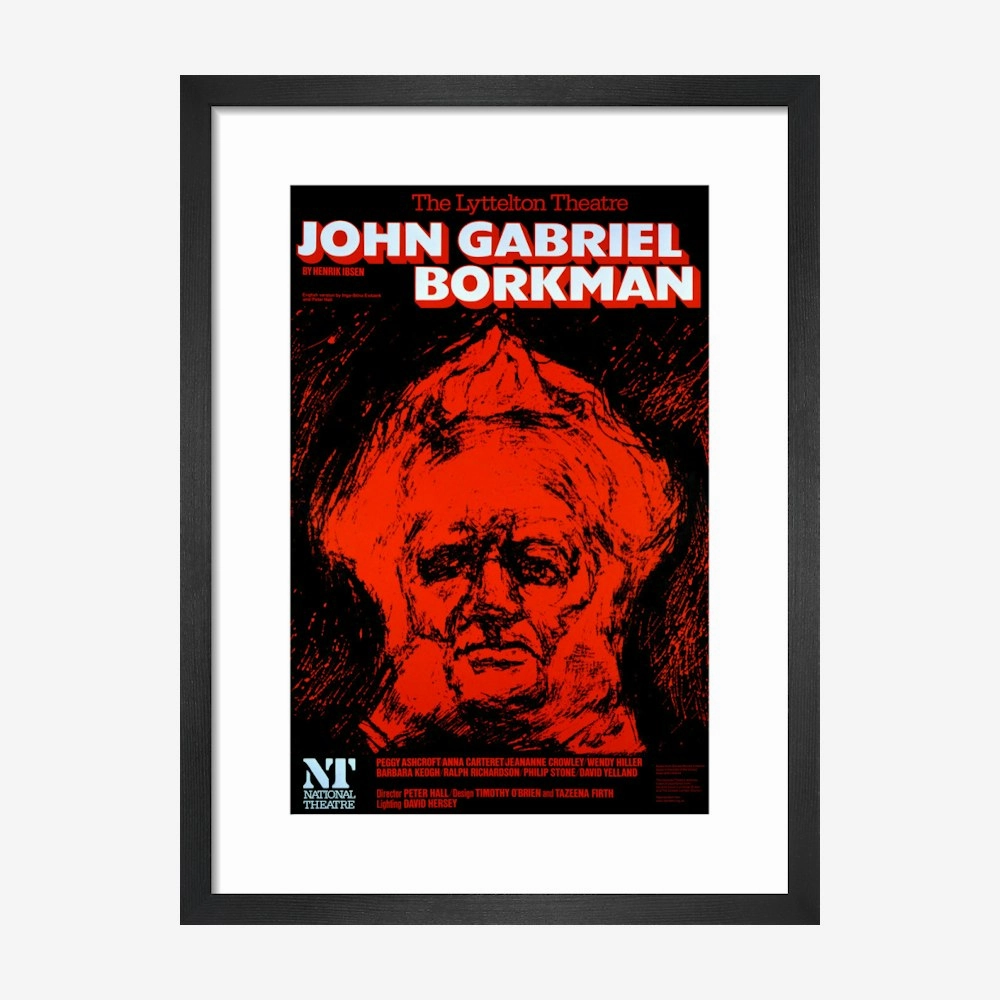 John Gabriel Borkman 1975 Print