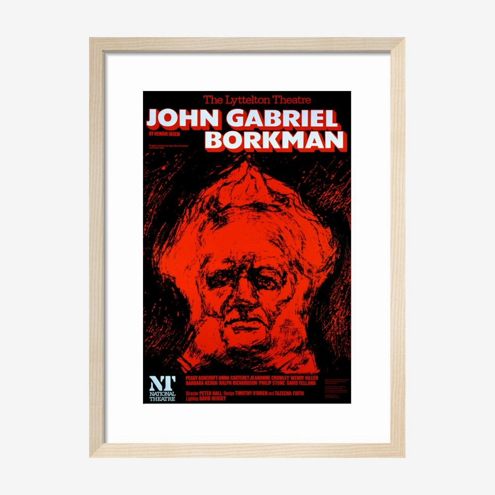 John Gabriel Borkman 1975 Print