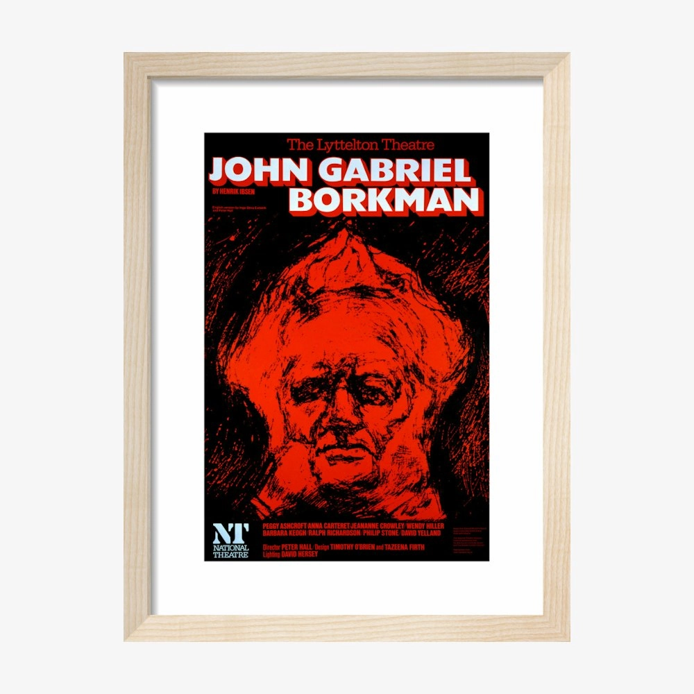 John Gabriel Borkman 1975 Print
