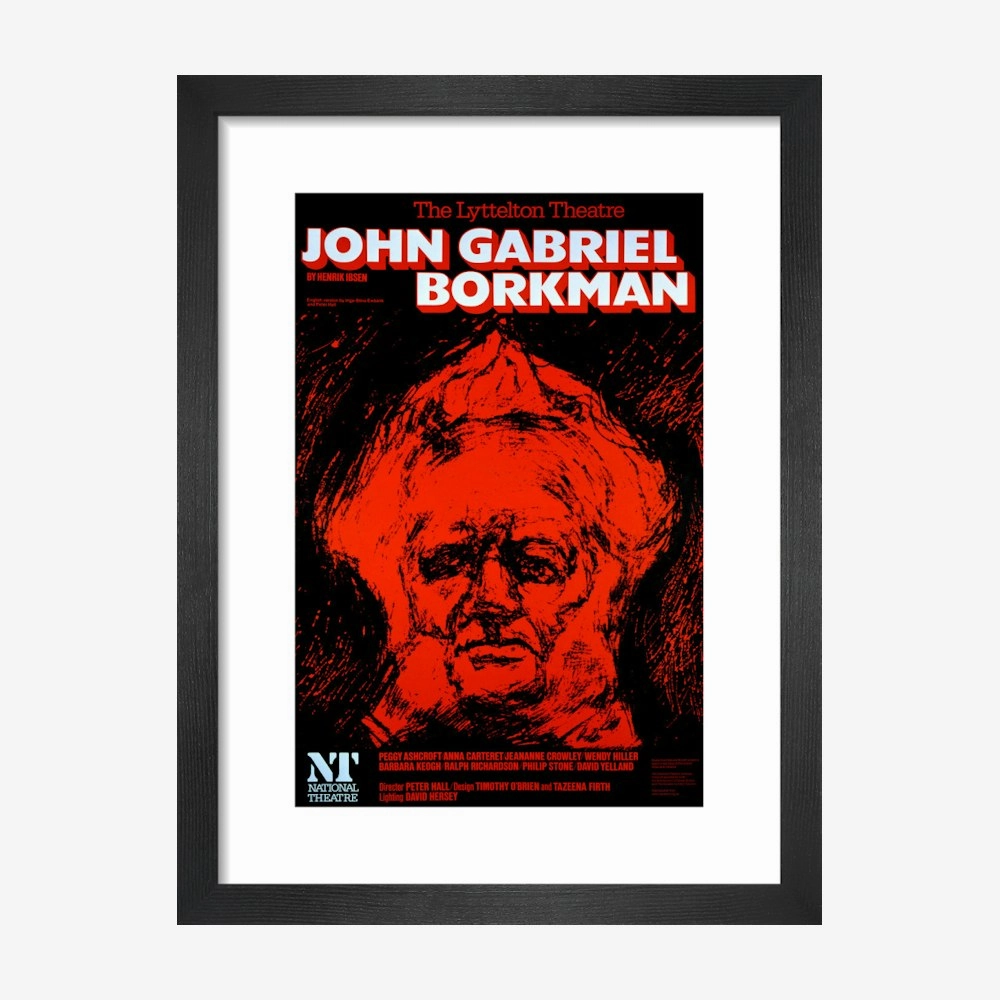 John Gabriel Borkman 1975 Print
